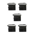 thumbnail image 1 of Transemion Portable Utility Belt Bag With Heavy Duty Adjustable Strap Multi-pocket black 5Set, 1 of 6