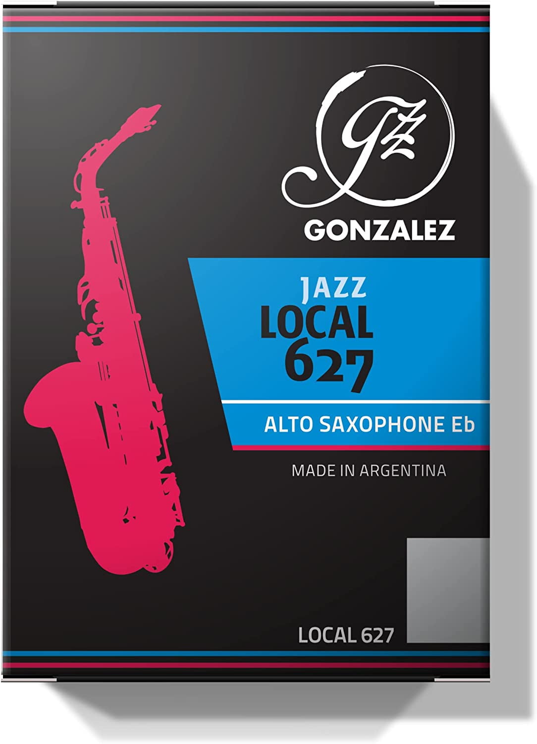 Gonzalez Local 627 Alto Saxophone Reeds Box of 10 Strength 3