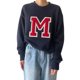thumbnail image 5 of Jersey básico para mujer sudadera con capucha de forro polar con estampado de letras holgadas traje diario de gran tamaño Hugtrwg Para estrenar, 5 of 6