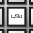 thumbnail image 5 of Gallery Pops Marvel Loki - Logo Wall Art, Black Framed Version, 12" x 12", 5 of 6