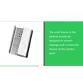 thumbnail image 4 of FixtureDisplays® Joints Ouverts (à Encliqueter) pour Largeur de Sangle de 1/2 Pouces en Acier Poly (Lot de 100) – Puissance de Maintien Supérieure – Clips Métalliques Robustes pour Sécuriser les Emballages Lourds et les Bandes de Palette 14435, 4 of 8