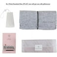 thumbnail image 4 of DISANGNI 100% Natural Mulberry Silk Pillow case for Hair and Skin with Hidden Zipper 22 Momme Both Sides Real Silk Pillow Case (1pc King Size 20"x36”, Blue Green), 4 of 6