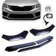 thumbnail image 1 of Lip Delantero 4pz Universal Negro Deportivo Faldon Spoiler negro, 1 of 9
