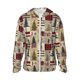 thumbnail image 1 of Fotbe Rustic Plaid Forest Lodge Chaqueta con Protección Solar UPF 50+ para Hombre y Mujer, Camisa con Capucha y Bolsillos-Large, 1 of 7