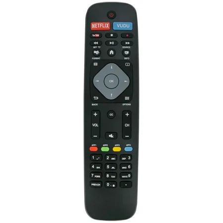 New Replace Remote Control compatible with Philips TV URMT42JHG005 32PFL4901 65PFL8900 65PFL8900/F7 75PFL6601/F7