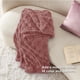 thumbnail image 4 of Manta Bedsure GentleSoft de Franela y Piel de Melocotón para Cama Individual en Rosa Polvoriento, 4 of 8