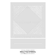 Nola Tile Stencil - Large Size - 12x12 Tile