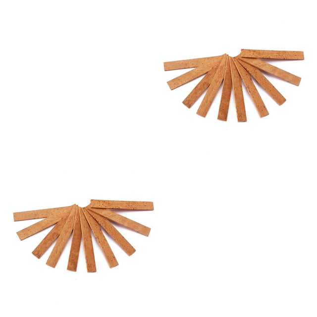 Wosthever 10 piezas de corcho de cuello de saxofón, Material de reparación Universal, accesorio de instrumento de viento de madera, componente 2Conjunto