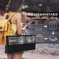 thumbnail image 6 of Outsunny Reversible Outdoor Rug Carpet with LED Lights 10' x 8' with Carry Bag & Ground Stakes for Backyard, Deck, Picnic, Beach, 6 of 9