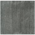 thumbnail image 7 of SAFAVIEH Laguna Neven Plush Solid Shag Area Rug, Dark Grey, 6'7" x 6'7" Round, 7 of 7