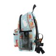 thumbnail image 4 of FORMRS School Backpack with Front Zippered Pocket 12" Student Travel Daypack, Red Trains Pattern, 4 of 6