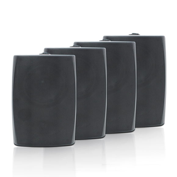 Parlantes exteriores STUDIOFINIX de 6,5" 800W impermeables, paquete de 4