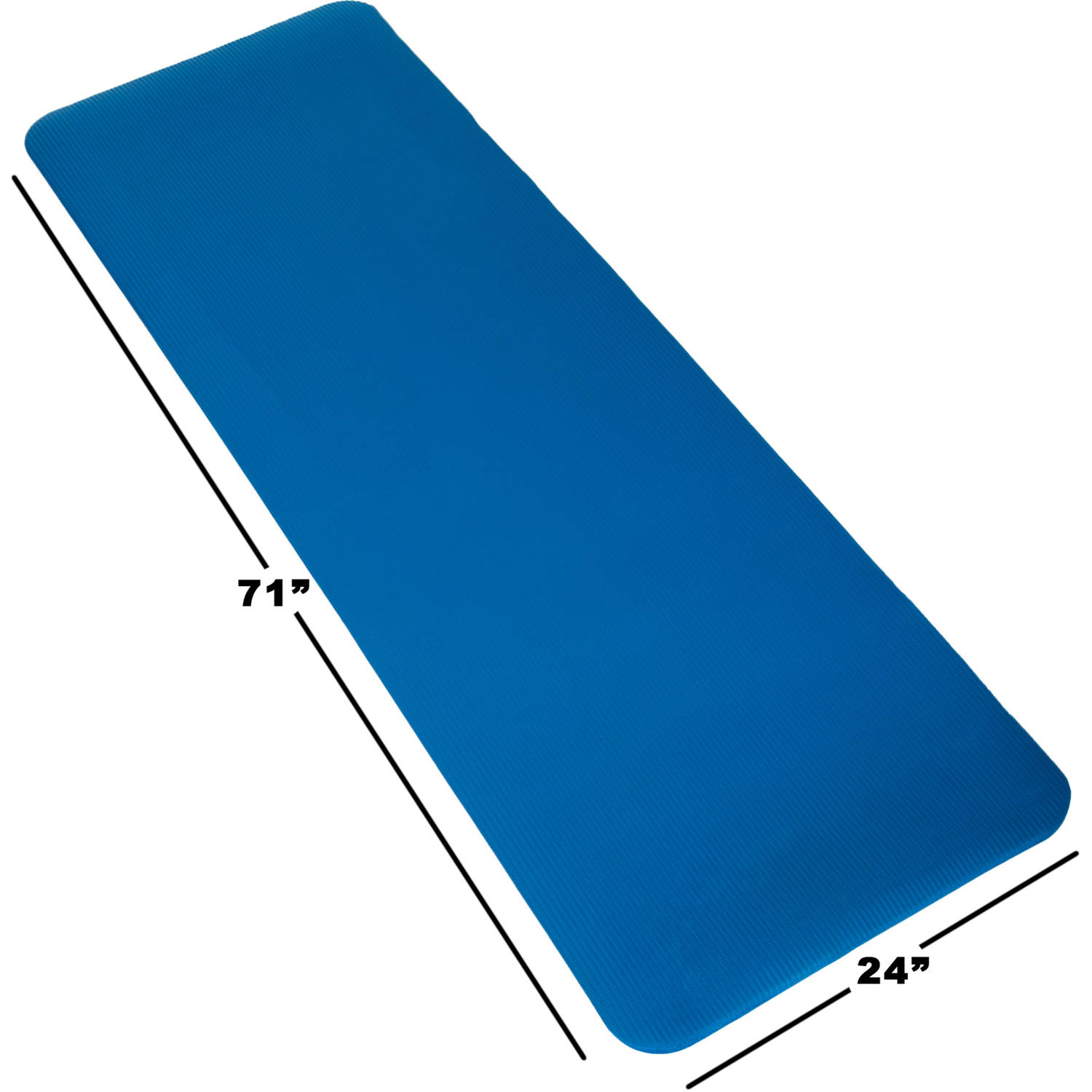 Wakeman Fitness Extra-Thick Yoga Exercise Mat, Available in Various Colors - image 4 of 6