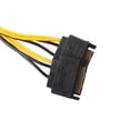 thumbnail image 3 of DPTALR 15Pin SATA Male To 8pin(6+2) PCI-E Male Video Card Power Supply Adapter Cable, 3 of 4