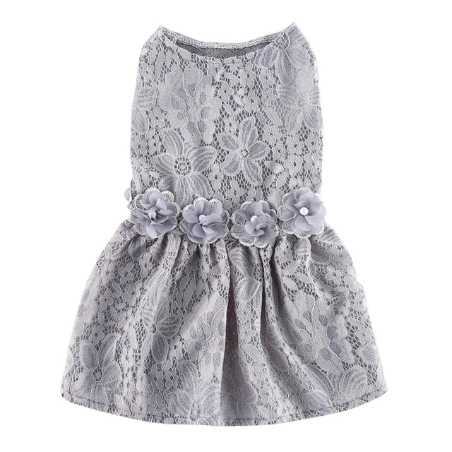 Ropa de princesa para perro Pequeña jinwen Vestido de verano para cachorro de perro