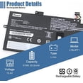 thumbnail image 1 of Vanpir L18L4P71 Reemplazo de Batería para Laptop Lenovo ThinkPad X1 Yoga 4ª Gén/X1 Carbono 7ª Serie 8ª Gen 02DL004 SB10K97642 02DL005 L18M4P72 SB10K97643 02DL006 L18C4P71 SB10K97644 15.4V 51Wh, 1 of 2