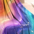 thumbnail image 3 of Rainbow Tie Dye Wave Pattern Blanket,Comfortable Soft Flannel Throw Blanket,All Season,Warm Lightweight Blankets for Sofa Bed Couch Living Room Chair,30"x40", 3 of 4