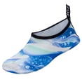 thumbnail image 2 of FUZHIQ Toddler Kids On Water Shoes Boys Girls Barefoot Aqua Socks Non- Quick Dry Easy On Off Beach Pool Swim Outdoor Shoes,7.5-8 Years, 2 of 9