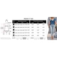 thumbnail image 5 of MEROKEETY Women Casual Short Sleeve Crew Neck Loose Blouse Black Medium, 5 of 6