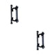 thumbnail image 3 of Kearding Manija de puerta artesanal de hierro negro para decoración, construcción sólida, fácil instalación, única y cómoda 6684 seis mil seiscientos ochenta y cuatro 2Conjunto, 3 of 6