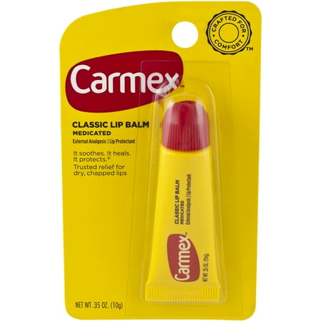 (2 pack) (2 pack) Carmex Original Lip Balm, .35 oz