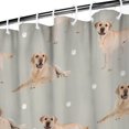 thumbnail image 3 of Labrador Dog Shower Curtain 84"x72" ,Bathroom Decorative Shower Curtains Set with 12 Hooks,Modern Waterproof Washable Shower Curtain, 3 of 6