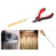 thumbnail image 2 of Productos para el cuidado del cabello Extensión de cabello de plumas KIT DE HERRAMIENTAS Alicates para extensiones de cabello con microanillos Gancho de extracción Herramienta para extensiones de cabe, 2 of 5