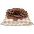 thumbnail image 2 of Flower Pillow Decorative Throw Pillow 3D Rose – Vintage Flower Pillow for Living Room, Bedroom, Sofa, 2 of 5