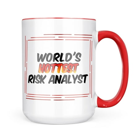 

Neonblond Worlds hottest Risk Analyst Mug gift for Coffee Tea lovers