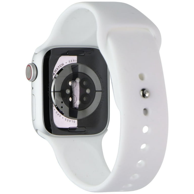 Apple Watch Series 8 (41mm), A2772 GPS + LTE Silver with White 
