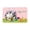 B, variant on Beforeyayn Cartoon Easter Bunny Rug, Decorative Egg Pattern Floor Mat, Non-Slip Washable Carpet for Room Wall Decor, Spring Party Supplies