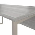 thumbnail image 3 of Hybrid 60W x 30D L Shaped Table Desk in Platinum Gray - Engineered Wood, 3 of 7