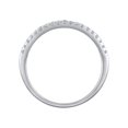thumbnail image 2 of 1/5 Carat T.W. (I2 clarity, H-I color) Brilliance Fine Jewelry Diamond Wedding Band in 10kt White Gold, Size 7, 2 of 5
