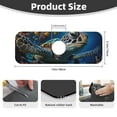 thumbnail image 2 of Sikiie Ocean Coral Turtle Splash Guard for Sink Faucet-1 PC Super Absorbent Fast Drying Mat Sink Gadgets-Splash Guard for Kitchen, Sink Mat, 2 of 7