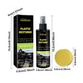 thumbnail image 3 of CEHVOM Plastic Refreshing Coating Car Plastic Parts Retreading Agent Automotive Interior Cleaning Agent 100ml, 3 of 9