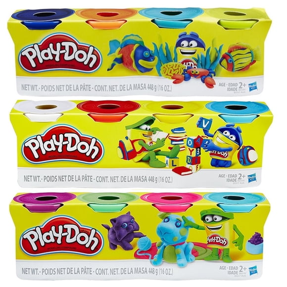 Set de regalo Play-Doh HASB5517BAMZ, paquete de 4 colores