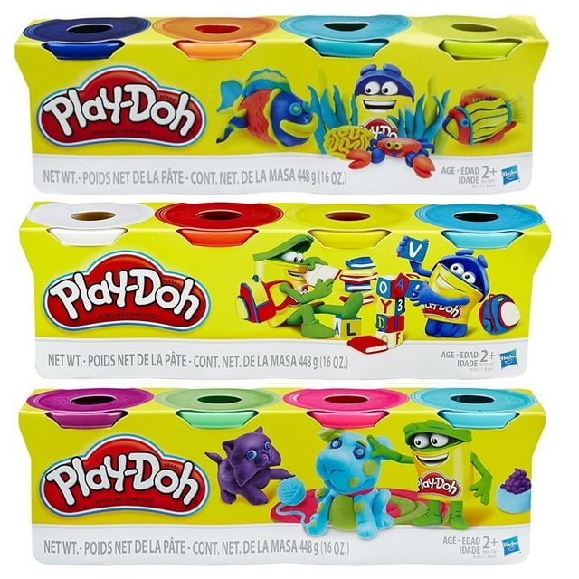 Set de regalo Play-Doh HASB5517BAMZ, paquete de 4 colores