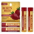 thumbnail image 1 of Bálsamo labial hidratante de fresa Burts Bees paquete doble Unisex 2 x 0.15oz, 1 of 3