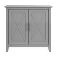 thumbnail image 2 of Key West Small Storage Cabinet with Doors in Cape Cod Gray - Engineered Wood, 2 of 6