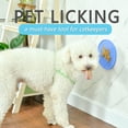 thumbnail image 2 of Pet Slow Feeder Bowl, Regulable Height Blue Dog Lick Mat for Home, 2 of 8