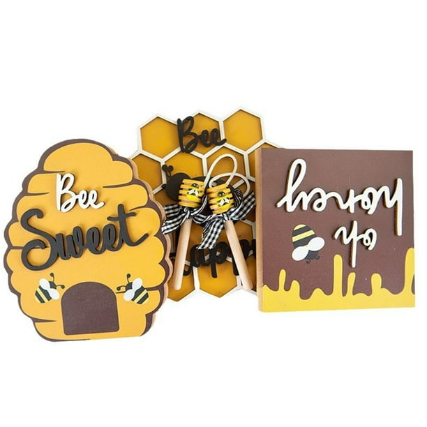 Promotion!Nuevos adornos artesanales de madera de abeja,decoración creativa y para el hogar y la sala de estar,accesorios de madera