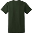 thumbnail image 2 of Joe's USA Tall Heavyweight Cotton T-Shirts-4XLT-Forest Green, 2 of 2