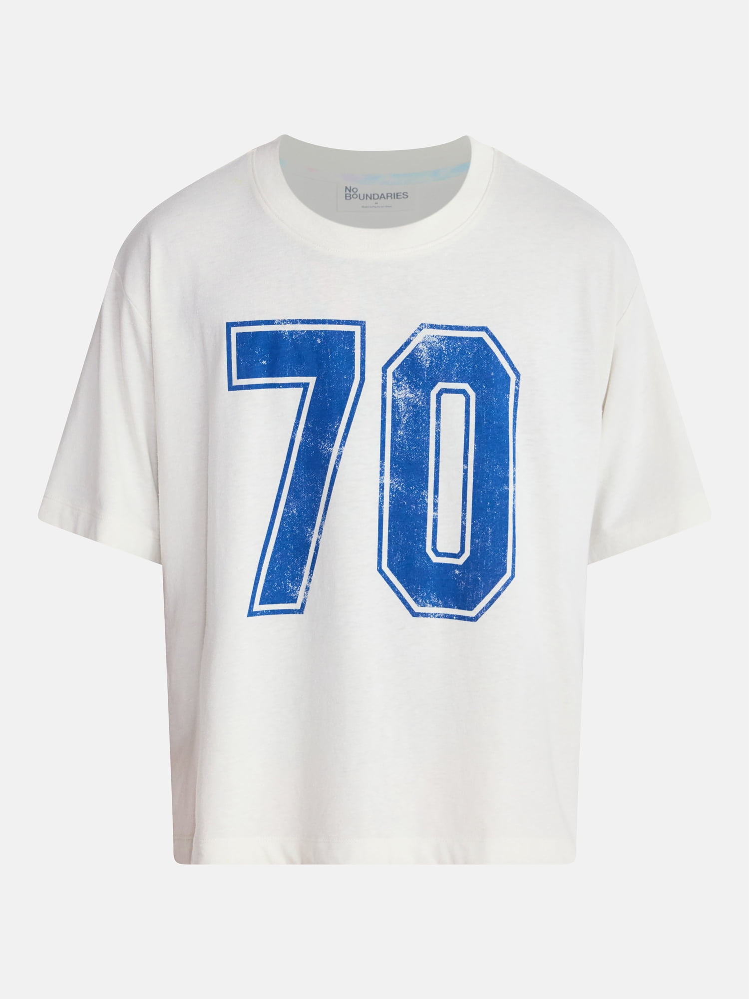 No Boundaries Pride Boxy Fit Cropped Tee with Short Sleeves, Men's Sizes XS-5XL