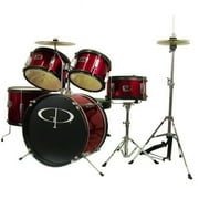 5 Piece Junior Drum Kit - Red