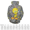 thumbnail image 2 of Cartonn Looney Tunes Tweety Bird Unisex Sweatshirts Hoodies 3D Printing Fashion Hoody Pullover For Mens And Womens Winter Daily Adult Hooded Clothes With Drawstring And Pocket, 2 of 7
