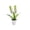 Blue, variant on Ohmyroo Artificial Hyacinth Bonsai Potted Faux Botanical Arrangement 2 Head Silk Floral With Pot For Home Office Decor