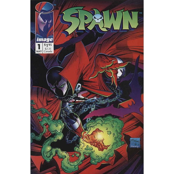 Spawn #1Z VF ; Image Comic Book