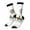 3 Black, variant on Cowboys Riding A Horse Near A Tree Crew Socks for Men & Women, Breathable Casual Athletic Ankle Socks
