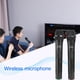 thumbnail image 5 of 2 micrófonos inalámbricos inteligentes de mano con receptor USB para Karaoke, 5 of 8