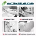thumbnail image 6 of MGEZCOO Faucet Extender for Sink, Temperature Sensitive Faucet Extenders for Toddlers and Kids, Hand Washing Faucet Extension for Bathroom Sink and Kitchen, 6 of 7